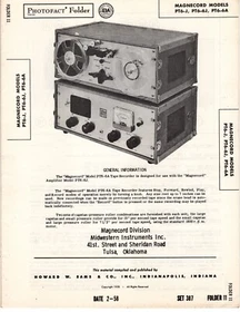 Sams Photofacts Technical Manuals (You Choose Model)  See Description Below B-4