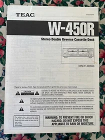 TEAC SERVICE MANUALS AND/OR OWNER'S MANUALS - ORIGINAL