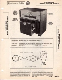 Sams Photofacts Technical Manuals (You Choose Model) See Description Below B-5
