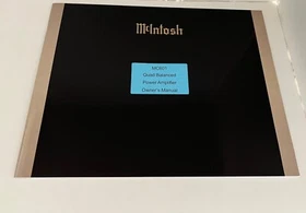 MCINTOSH OWNER'S MANUALS (SOME WITH SERVICE INFORMATION) - ALL ORIGINAL
