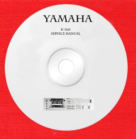 Service manual for Yamaha audio cassette turntable by model on 1CD in pdf format