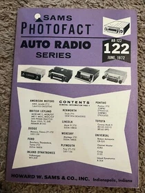 Sams Photofact Auto Radio (100-199) (53-72) UPDATED 