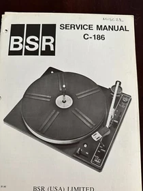 BSR Service Manuals  ORIGINALS
