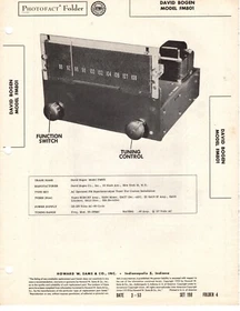 Sams Photofacts Technical Manuals (You Choose Model) See Description Below B-1