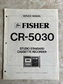 FISHER SERVICE MANUALS - ALL ORIGINAL