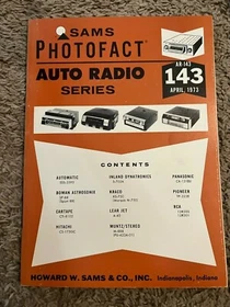 Sams Photofact Auto Radio (100-199) (53-72) UPDATED 