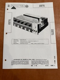 McIntosh C20/ MC402  Preamplifier Service/Owner's Manual/Maintenance/Information