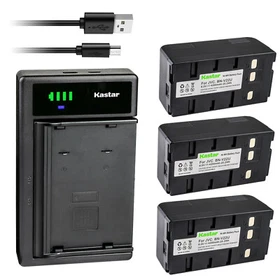 Kastar Battery USB Charger for JVC GR-SX950U GR-SXM161 GR-SXM161US GR-SXM200