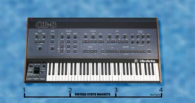 OBERHEIM Matrix 12 6 Xpander MC-3000 OB x 6 8 12 DX DMX DSX SYNTH fridge magnet