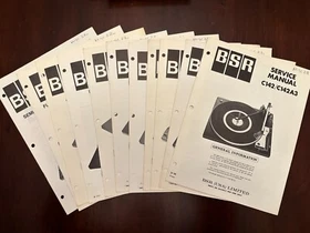 BSR Service Manuals  ORIGINALS