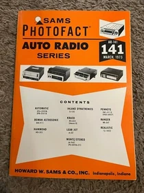 Sams Photofact Auto Radio (100-199) (53-72) UPDATED 