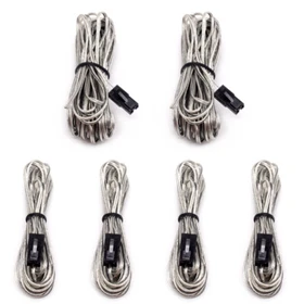 10M&3M for Pioneer XV-DV313 XV-DV323 HOME THEATRE  A Pack 6pcs Speaker Wire Cord