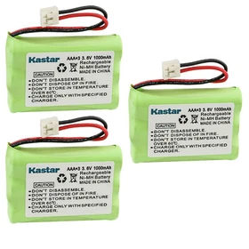 Kastar Ni-MH Battery Replace for GE 25912 25922 25932 25942 25952 25982 25983