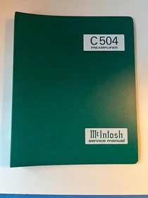 MCINTOSH SERVICE INFORMATION or SERVICE MANUALS  - ORIGINAL