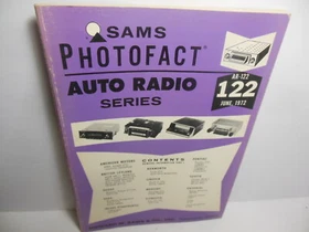 SAMS PHOTOFACT Auto Car Radio Repair Guides Schematics Various Issues Available