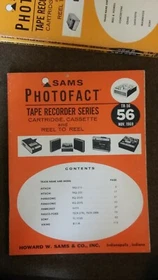 Vintage Sams Photofact Tape Recorder Series Issues From 1958-1972 To Choose From