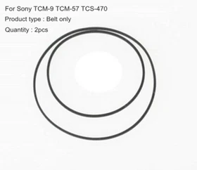 Mono Dual Channel Cassette Tape Recorder Belt For Sony TCM TCS TCM59 TCS90 More