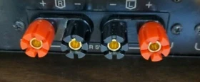 Compatible Sansui AU-117II Receiver Speaker Terminal Banana Plug Conversion Kit
