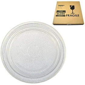 HQRP 10-3/4 inch Glass Turntable Tray for Sharp R Series Microwave Oven Plate