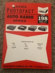 Sams Photofact Auto Radio (100-199) (53-72) UPDATED 