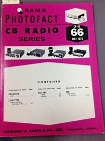 SAMS PHOTOFACT CB RADIO SERIES, Vintage, You Pick One!