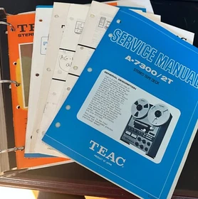 TEAC Service Manuals - Originals