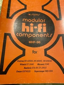 Sams Modular Hi-Fi Components Service Manual (MHF-6 thru MHF-210)