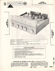 Sams Photofacts Technical Manuals (You Choose Model) See Description Below B-1