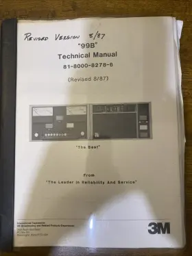 81-8000-8278-6 3M Technical Manual