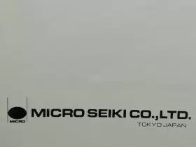 DD-40 ACCUPHASE Micro Seiki Service Manual Turntable