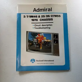 3-79M46 ADMIRAL Chassis Troubleshooting Manual