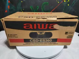 AIWA-CSD-ES360 AIWA Cd Stereo Radio Cassette Recorder