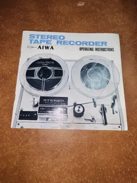 2333901 AIWA Stereo Tape Recorder Operating Manual