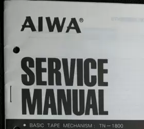 AD-6700 AIWA Stereo Cassette Deck Service Manual #3