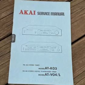 AT-K03 AKAI Service Manual Tuner Synthesizer