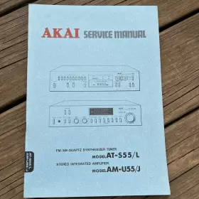 AT-S55-L AKAI Service Manual Synthesizer Tuner Amplifier