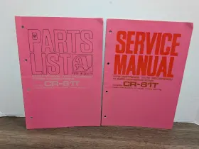 CR-81T AKAI Cartridge Tape Recorder Tuner Service Manual