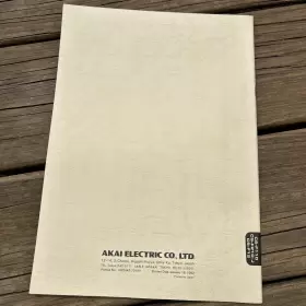 CS-F110 AKAI Service Manual Cassette Deck #3