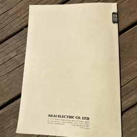 GX-F51 AKAI Service Manual Cassette Deck #3