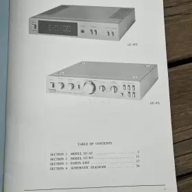 UC-W5 AKAI Service Manual Power Amplifier #2