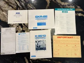 X-2021D AKAI Operators Manual