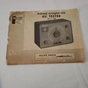 83Y124 ALLIED Knight Tester Manual Wiring Schematic Kit