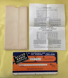 37K955 ALLIED RADIO CORPORATION Resonance Coil Winding #2