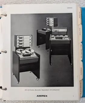 4890301 AMPEX Recorder Reproducer Operation Manual #2
