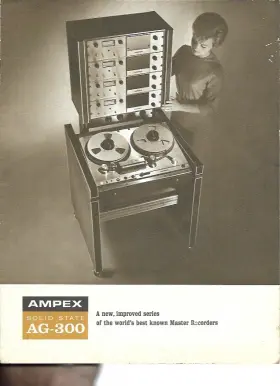 AG-300 AMPEX Master Recorder Brochure