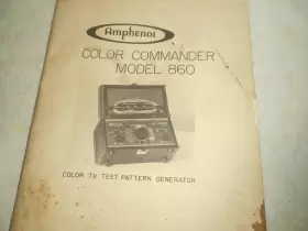 MODEL-860 AMPHENOL Commander Operating Manual Handbook