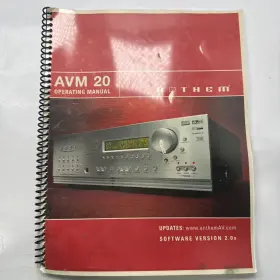OM-800 ANTHEM Operating Owners Manual Software