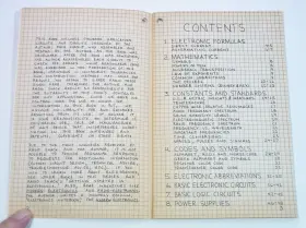 276-5016 ARCHER Radio Engineers Mini Notebook Formulas Tables #3