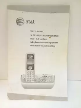 SL882308 MANUAL Cordless Phone Dect Landline