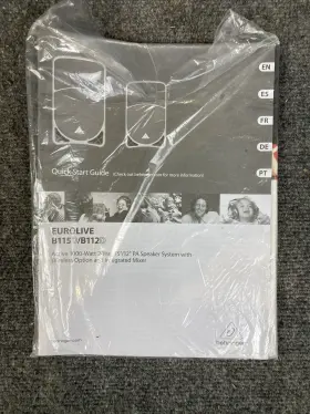 B115D-B112D BEHRINGER Eurolive Speakers Languages User Owners